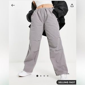 Stradivarius parachute pants